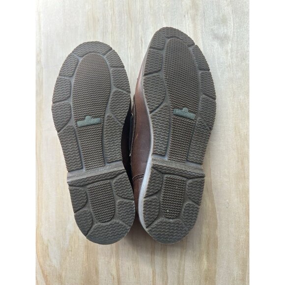 Sebago Docksides Shoes Mens Size 8.5 Brown Leather Boat Deck Nautical Classic - Picture 2 of 6